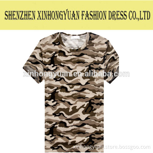 Hot sale cheap OEM wholesale camo t shirts